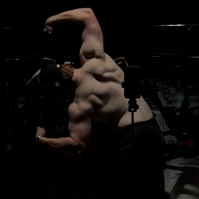 Mason Hamiilton High Performance Training in the gym